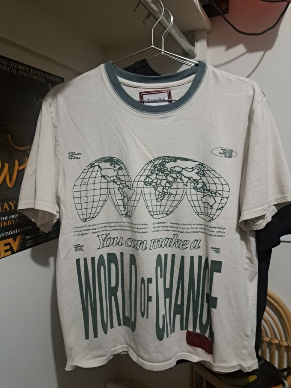 CHNGE World of Change Tshirt - Size S